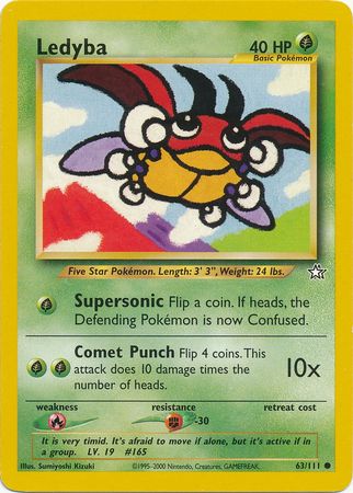 Ledyba (63/111) [Neo Genesis Unlimited] Pokémon