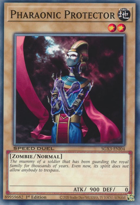 Pharaonic Protector [SGX3-ENI04] Common Yu-Gi-Oh!