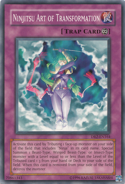 Ninjitsu Art of Transformation [DR2-EN164] Common Yu-Gi-Oh!