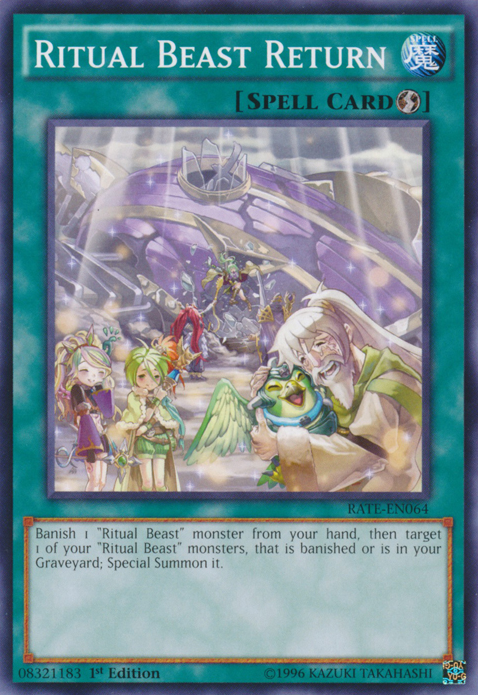Ritual Beast Return [RATE-EN064] Common Yu-Gi-Oh!