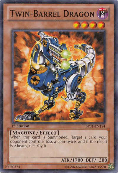 Twin-Barrel Dragon [BP01-EN154] Starfoil Rare Yu-Gi-Oh!