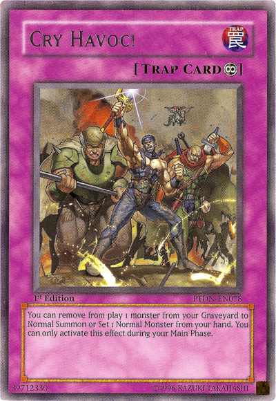 Cry Havoc! [PTDN-EN078] Rare Yu-Gi-Oh!