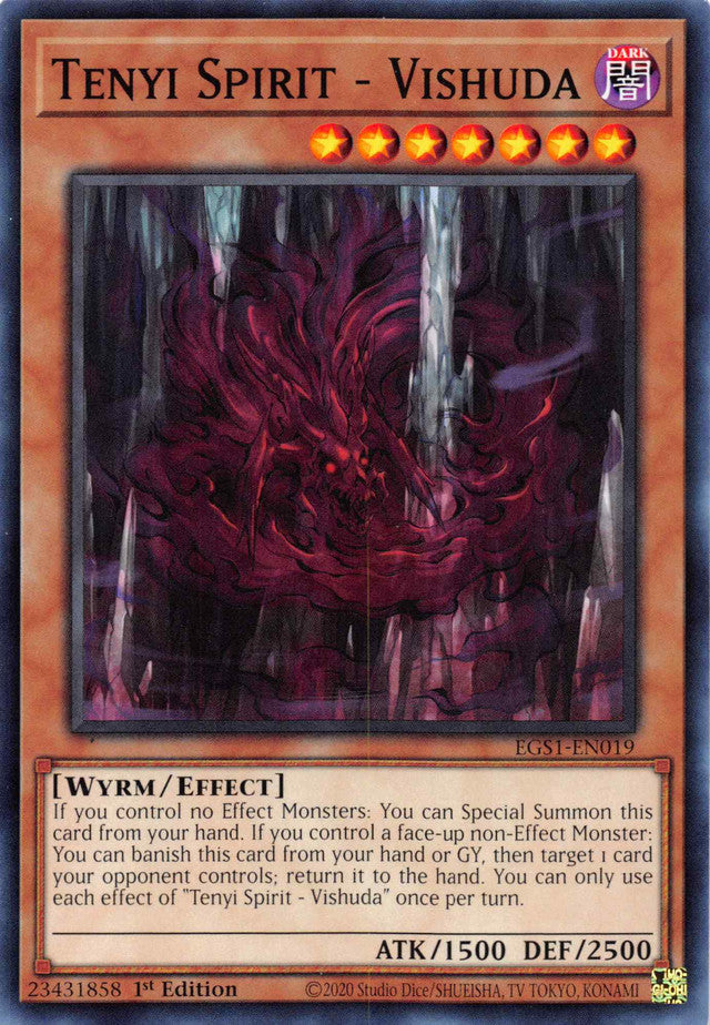Tenyi Spirit - Vishuda [EGS1-EN019] Common Yu-Gi-Oh!