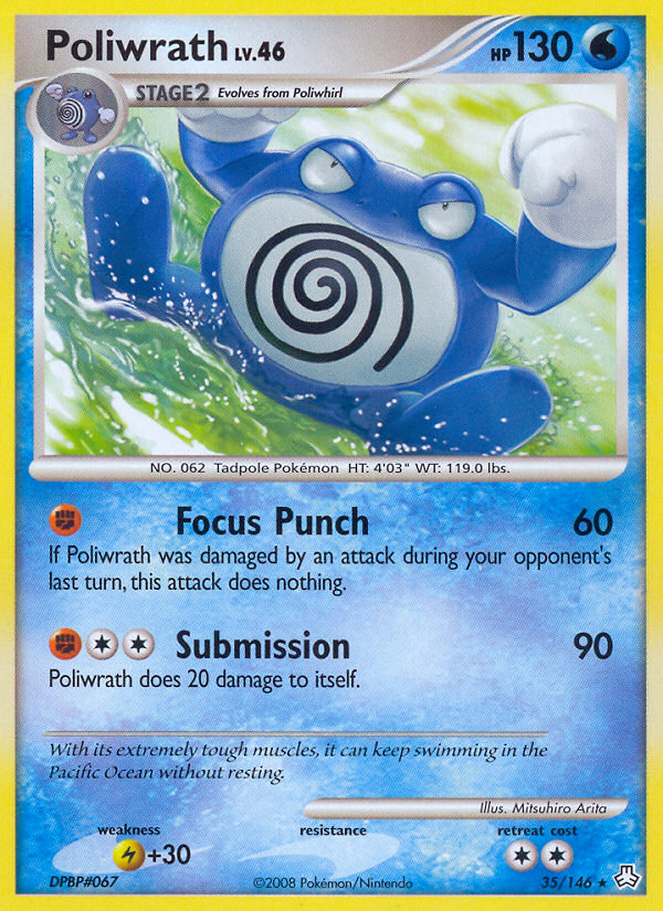 Poliwrath (35/146) [Diamond & Pearl: Legends Awakened] Pokémon