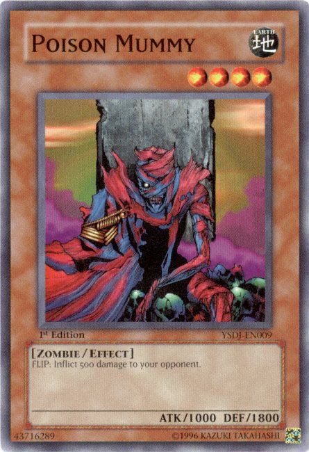 Poison Mummy [YSDJ-EN009] Common Yu-Gi-Oh!