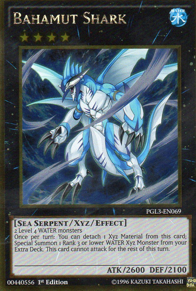 Bahamut Shark [PGL3-EN069] Gold Rare Yu-Gi-Oh!