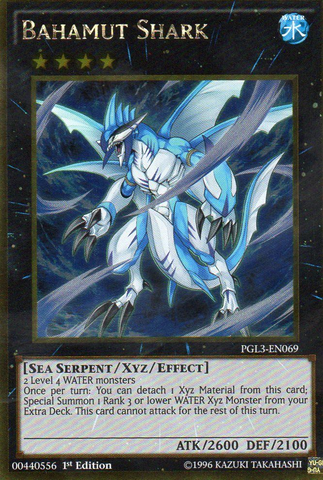 Bahamut Shark [PGL3-EN069] Gold Rare Yu-Gi-Oh!