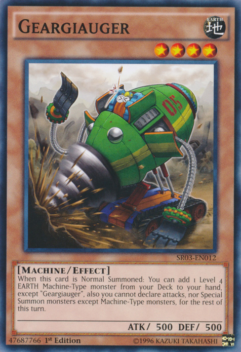 Geargiauger [SR03-EN012] Common Yu-Gi-Oh!