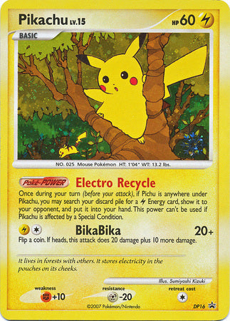 Pikachu (DP16) [Countdown Calendar Promos] Pokémon