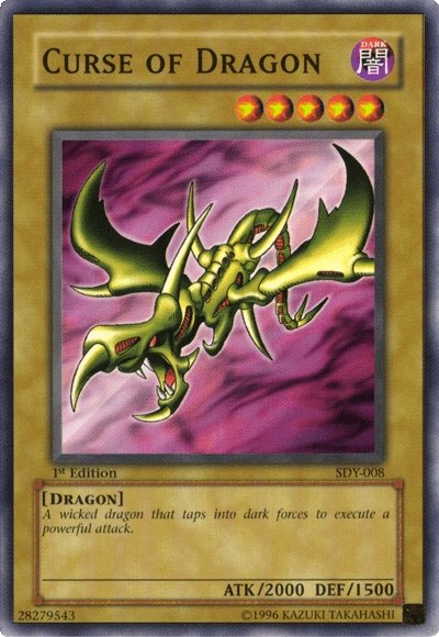 Curse of Dragon [SDY-008] Common Yu-Gi-Oh!
