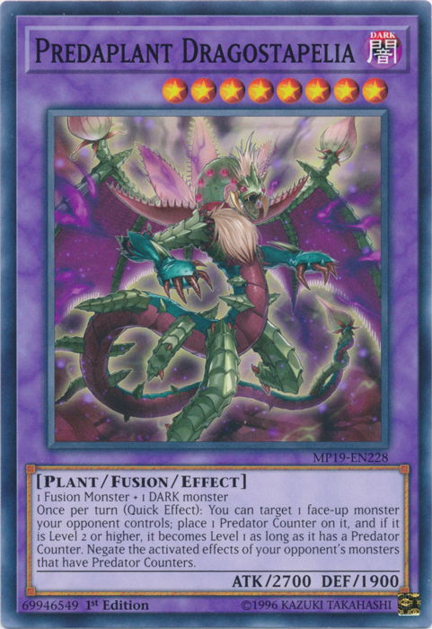 Predaplant Dragostapelia [MP19-EN228] Common Yu-Gi-Oh!