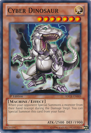 Cyber Dinosaur [SDCR-EN009] Common Yu-Gi-Oh!