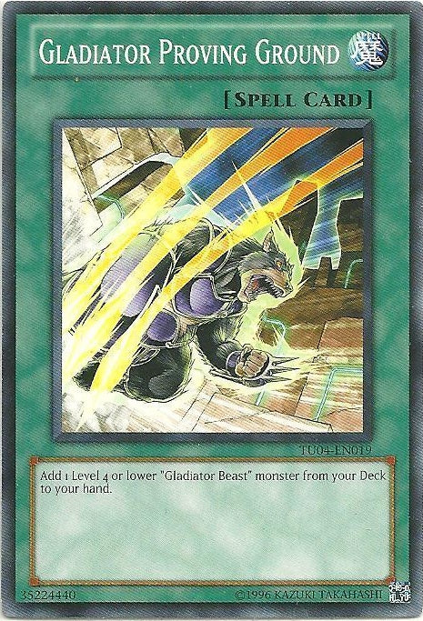 Gladiator Proving Ground [TU04-EN019] Common Yu-Gi-Oh!