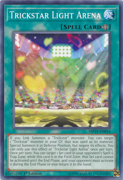 Trickstar Light Arena [MP19-EN034] Common Yu-Gi-Oh!