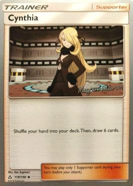 Cynthia (119/156) (Garbanette - Magnus Pedersen) [World Championships 2018] Pokémon