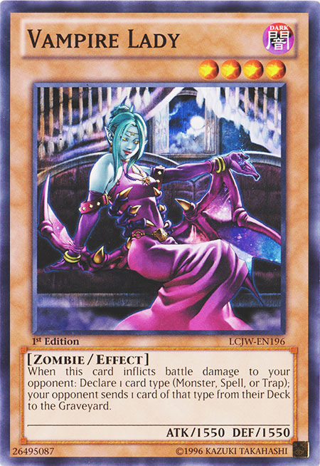 Vampire Lady [LCJW-EN196] Common Yu-Gi-Oh!