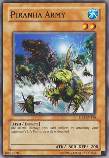 Piranha Army [DR2-EN138] Common Yu-Gi-Oh!