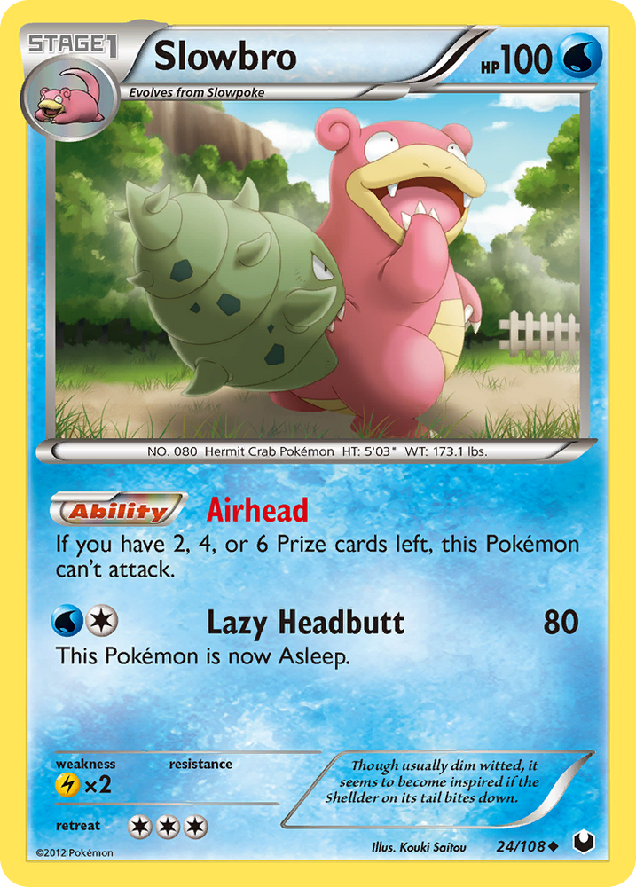 Slowbro (24/108) [Black & White: Dark Explorers] Pokémon