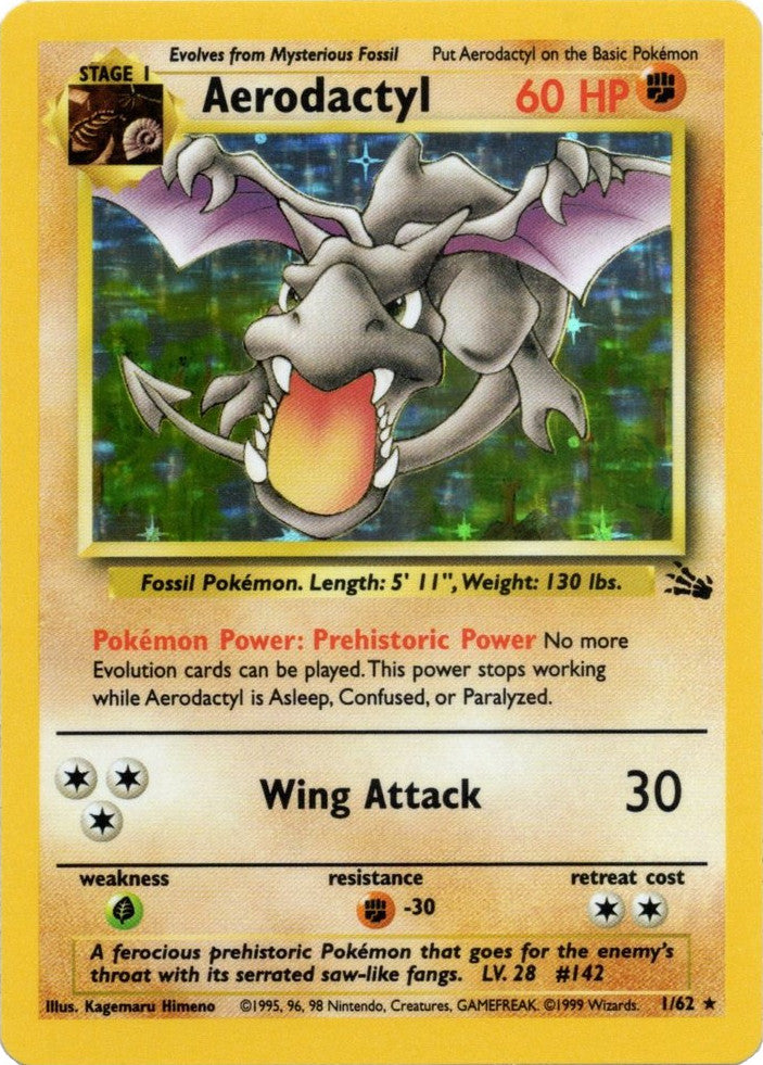Aerodactyl (1/62) [Fossil Unlimited] Pokémon