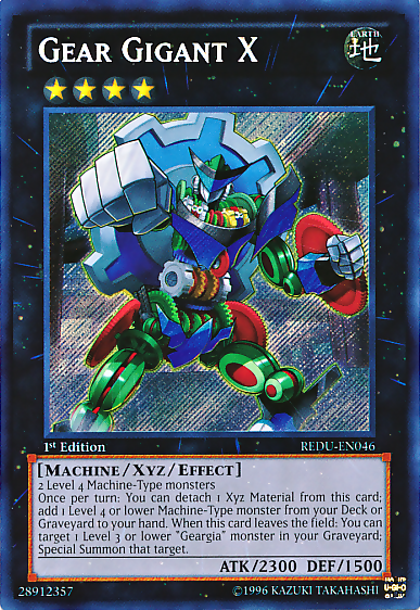 Gear Gigant X [REDU-EN046] Secret Rare Yu-Gi-Oh!