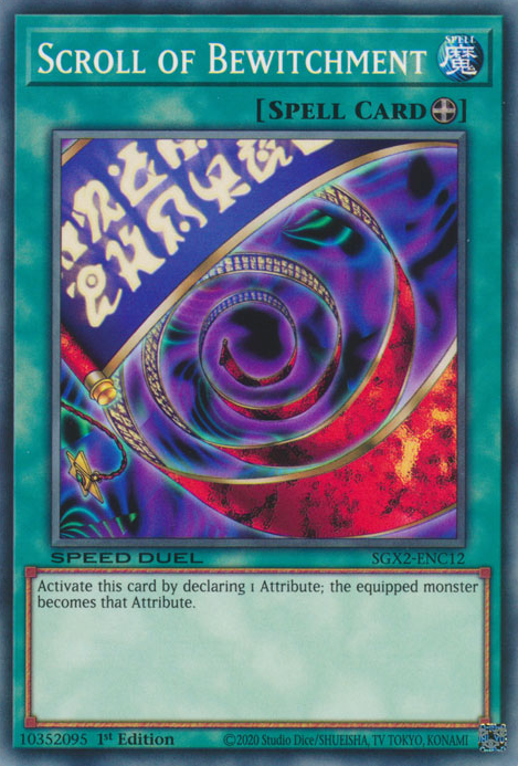 Scroll of Bewitchment [SGX2-ENC12] Common Yu-Gi-Oh!