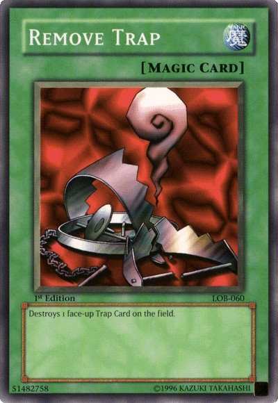 Remove Trap [LOB-060] Common Yu-Gi-Oh!