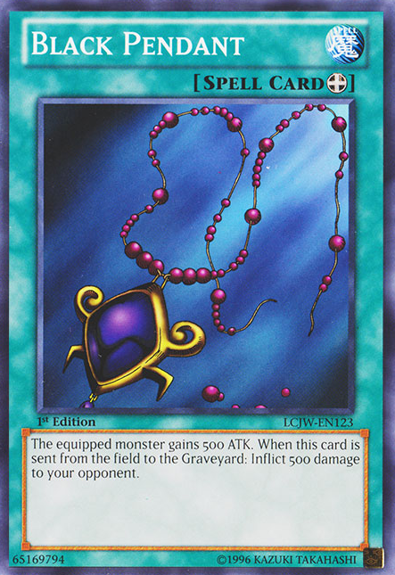 Black Pendant [LCJW-EN123] Common Yu-Gi-Oh!