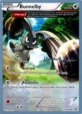 Bunnelby (121/160) (Primal Groudon - Alejandro Ng-Guzman) [World Championships 2015] Pokémon
