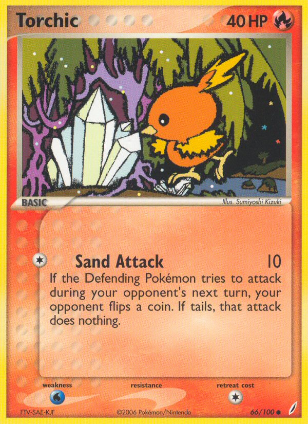 Torchic (66/100) [EX: Crystal Guardians] Pokémon