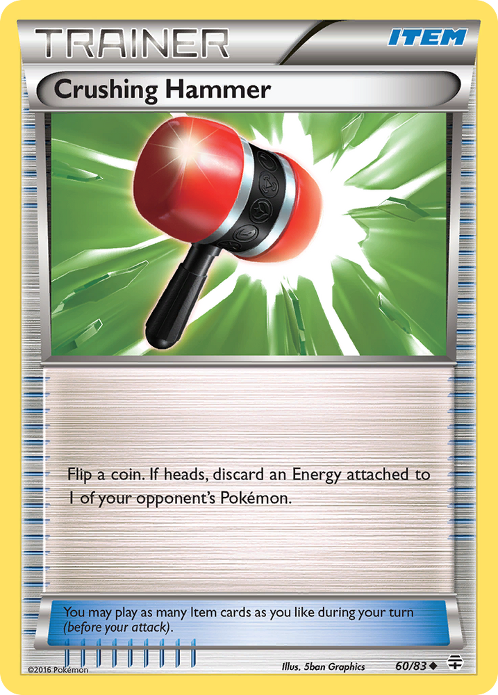 Crushing Hammer (60/83) [XY: Generations] Pokémon