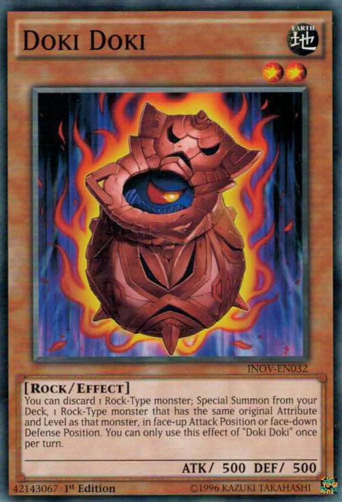 Doki Doki [INOV-EN032] Common Yu-Gi-Oh!