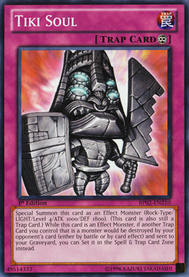 Tiki Soul [BP02-EN210] Mosaic Rare Yu-Gi-Oh!