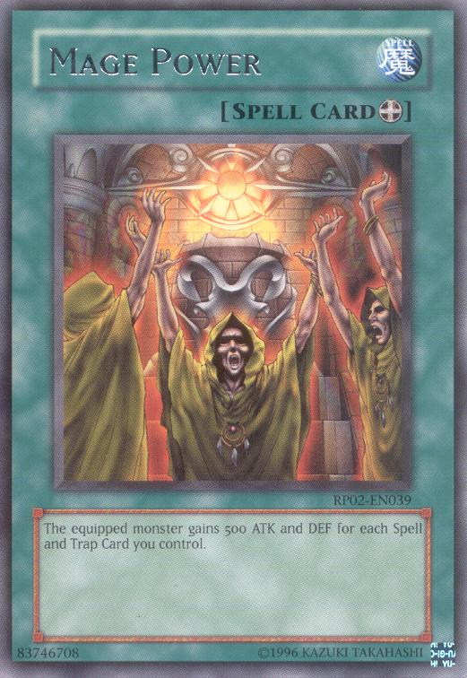 Mage Power [RP02-EN039] Rare Yu-Gi-Oh!