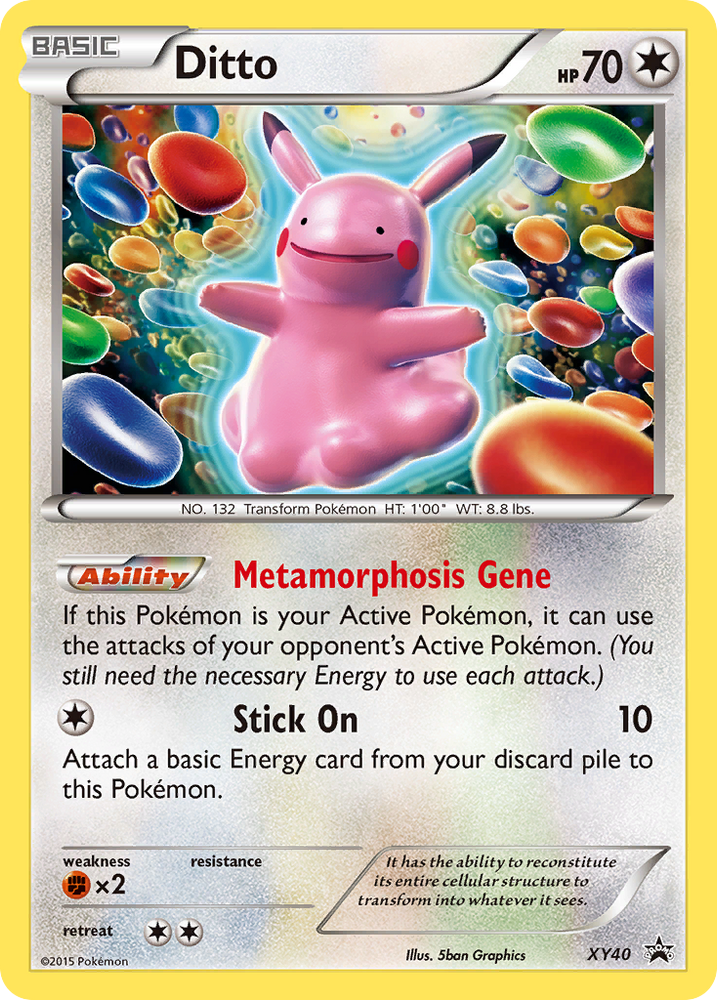 Ditto (XY40) [XY: Black Star Promos] Pokémon