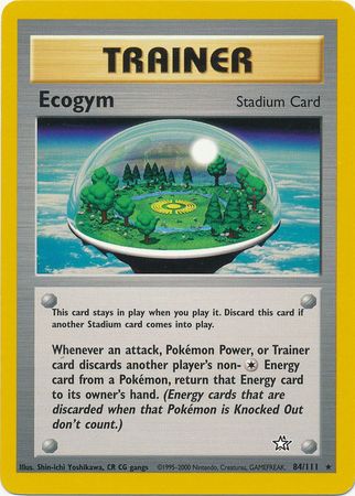 Ecogym (84/111) [Neo Genesis Unlimited] Pokémon