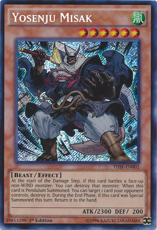 Yosenju Misak [THSF-EN002] Secret Rare Yu-Gi-Oh!