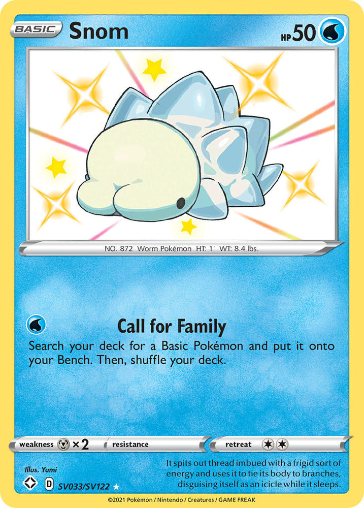 Snom (SV033/SV122) [Sword & Shield: Shining Fates] Pokémon