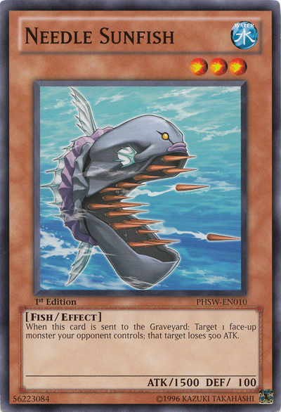 Needle Sunfish [PHSW-EN010] Common Yu-Gi-Oh!