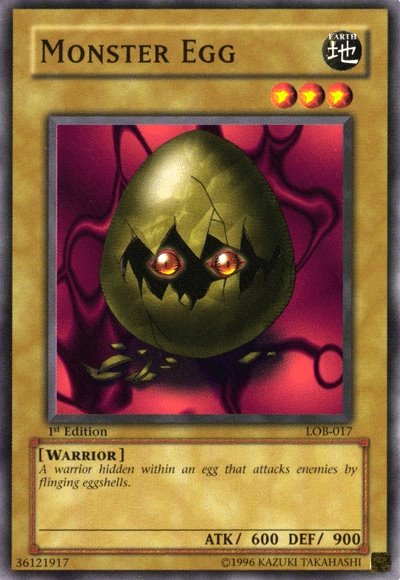 Monster Egg [LOB-017] Common Yu-Gi-Oh!