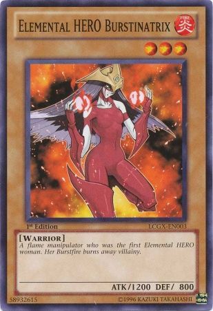Elemental HERO Burstinatrix [LCGX-EN003] Common Yu-Gi-Oh!