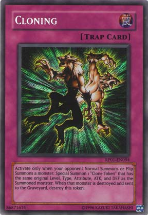 Cloning [RP01-EN094] Secret Rare Yu-Gi-Oh!