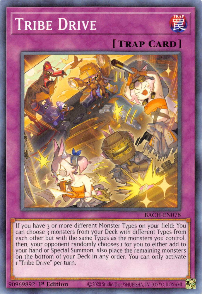 Tribe Drive [BACH-EN078] Common Yu-Gi-Oh!