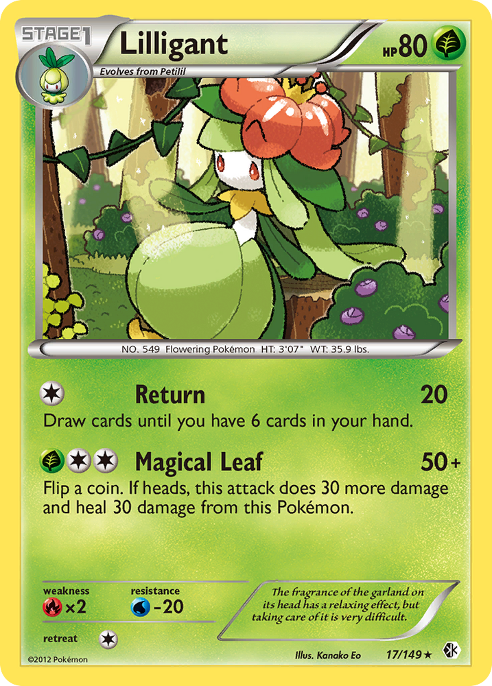 Lilligant (17/149) [Black & White: Boundaries Crossed] Pokémon