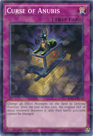 Curse of Anubis [BP03-EN199] Shatterfoil Rare Yu-Gi-Oh!
