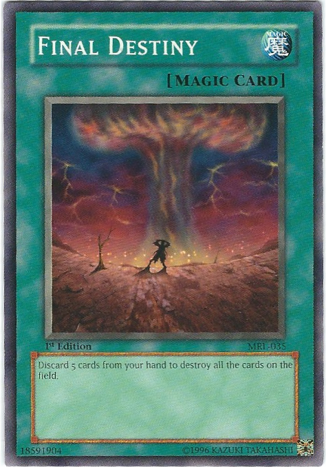 Final Destiny [MRL-035] Common Yu-Gi-Oh!