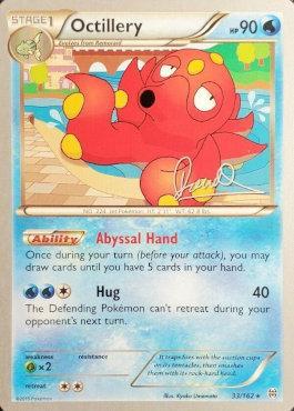 Octillery (33/162) (Infinite Force - Diego Cassiraga) [World Championships 2017] Pokémon