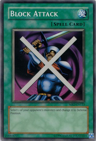 Block Attack [MRD-EN133] Common Yu-Gi-Oh!