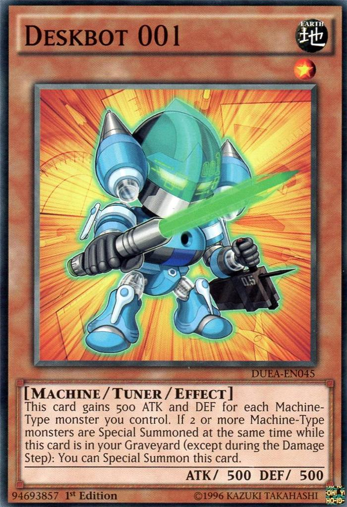 Deskbot 001 [DUEA-EN045] Common Yu-Gi-Oh!