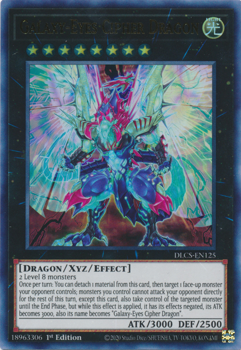Galaxy-Eyes Cipher Dragon [DLCS-EN125] Ultra Rare Yu-Gi-Oh!