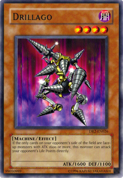 Drillago [DR2-EN026] Rare Yu-Gi-Oh!